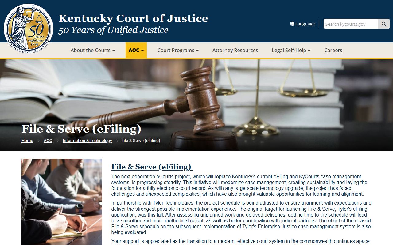 Mason County court dockets Kentucky File and Serve eFiling