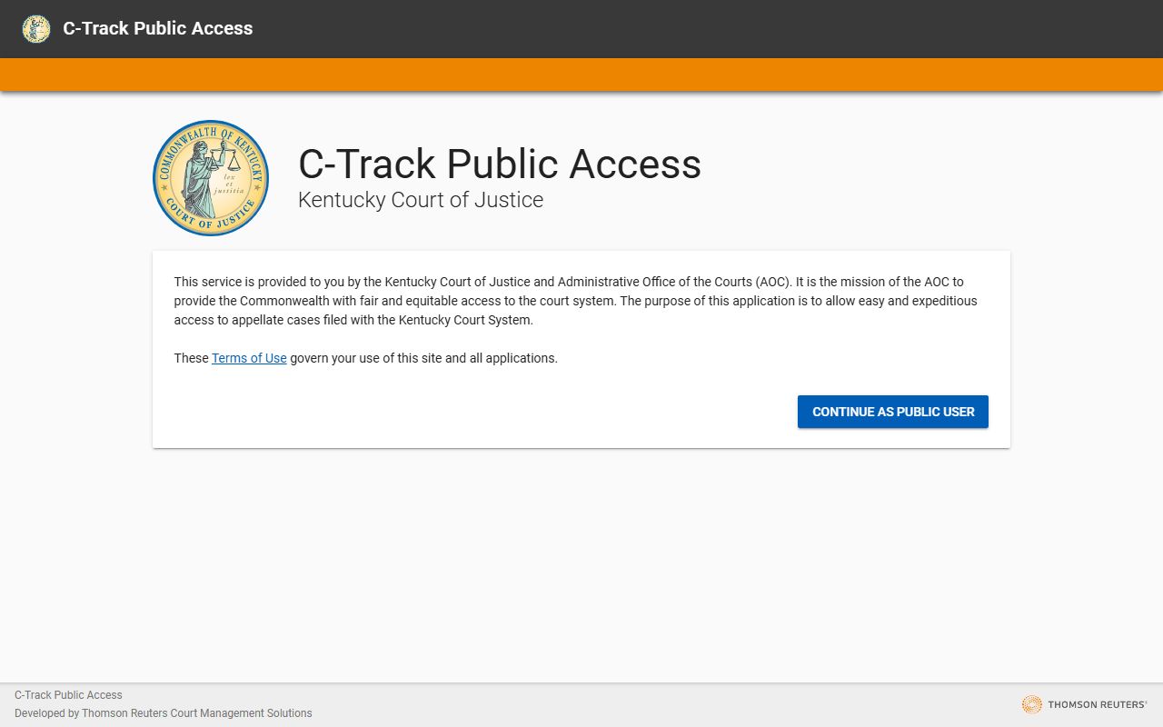 Mason County court records Kentucky appellate public access