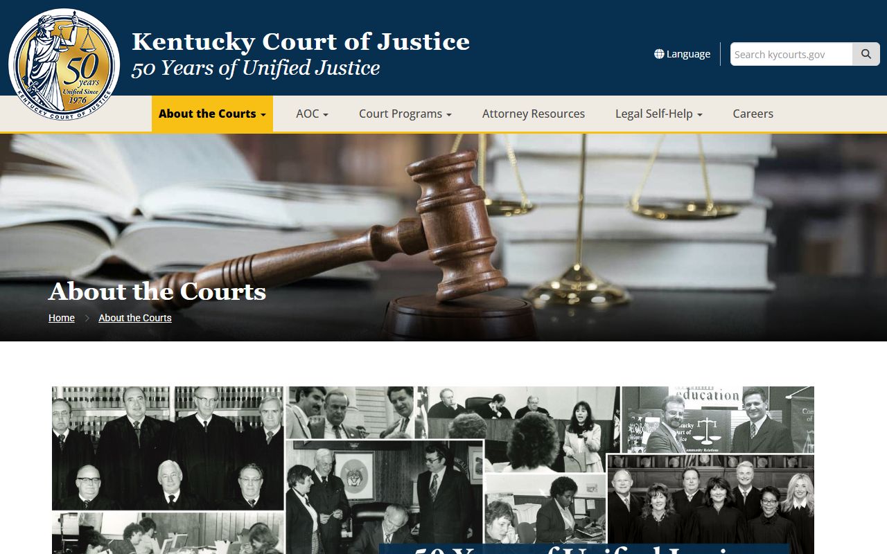 Mason County court records in the Kentucky Court of Justice system