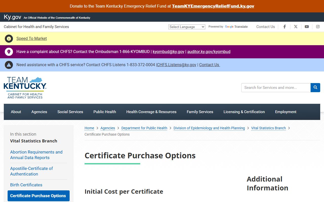 Mason County divorce records Kentucky certificate purchase options